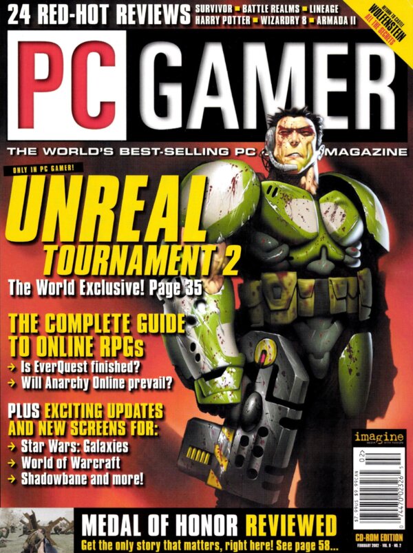 PC Gamer   094 (2002 02) cover
